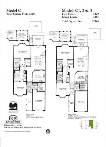 Floorplan of King-Bruwaert House, Assisted Living, Nursing Home, Independent Living, CCRC, Burr Ridge, IL 4