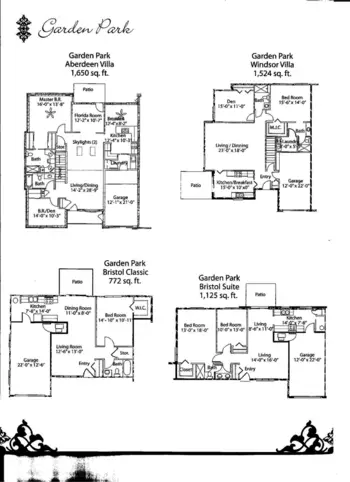 Floorplan of Park View Home, Assisted Living, Nursing Home, Independent Living, CCRC, Freeport, IL 6