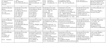 Activity Calendar of The Esquiline, Assisted Living, Nursing Home, Independent Living, CCRC, Belleville, IL 4