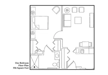 Floorplan of The Esquiline, Assisted Living, Nursing Home, Independent Living, CCRC, Belleville, IL 3
