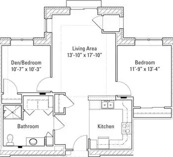 Floorplan of Mercy Circle, Assisted Living, Nursing Home, Independent Living, CCRC, Chicago, IL 5
