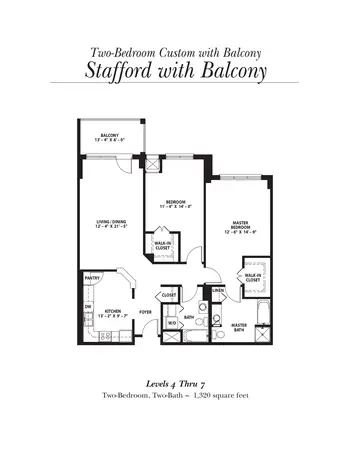Floorplan of Plymouth Place, Assisted Living, Nursing Home, Independent Living, CCRC, La Grange Park, IL 6