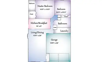 Floorplan of Asbury Towers, Assisted Living, Nursing Home, Independent Living, CCRC, Greencastle, IN 4