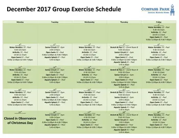 Activity Calendar of Compass Park, Assisted Living, Nursing Home, Independent Living, CCRC, Franklin, IN 6