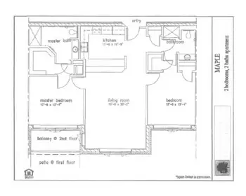 Floorplan of Greenwood Village South, Assisted Living, Nursing Home, Independent Living, CCRC, Greenwood, IN 10