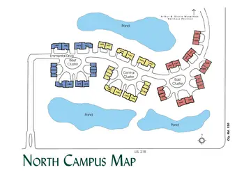 Campus Map of Swiss Village, Assisted Living, Nursing Home, Independent Living, CCRC, Berne, IN 3