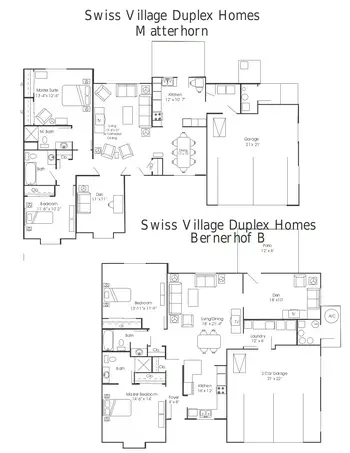 Floorplan of Swiss Village, Assisted Living, Nursing Home, Independent Living, CCRC, Berne, IN 1