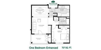 Floorplan of Westminster Village North, Assisted Living, Nursing Home, Independent Living, CCRC, Indianapolis, IN 4