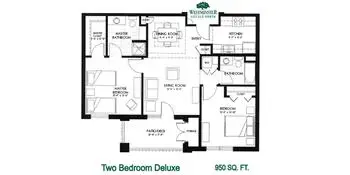 Floorplan of Westminster Village North, Assisted Living, Nursing Home, Independent Living, CCRC, Indianapolis, IN 9