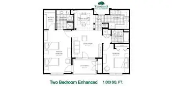 Floorplan of Westminster Village North, Assisted Living, Nursing Home, Independent Living, CCRC, Indianapolis, IN 11