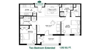 Floorplan of Westminster Village North, Assisted Living, Nursing Home, Independent Living, CCRC, Indianapolis, IN 13