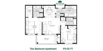 Floorplan of Westminster Village North, Assisted Living, Nursing Home, Independent Living, CCRC, Indianapolis, IN 8