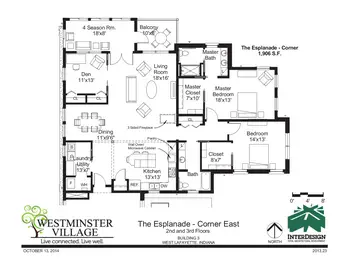 Floorplan of Westminster Village, Assisted Living, Nursing Home, Independent Living, CCRC, West Lafayette, IN 13