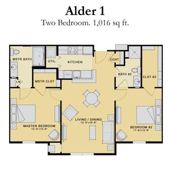 Floorplan of Westchester Village of Lenexa, Assisted Living, Nursing Home, Independent Living, CCRC, Lenexa, KS 15