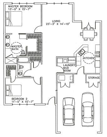 Floorplan of Asbury Park, Assisted Living, Nursing Home, Independent Living, CCRC, Newton, KS 2