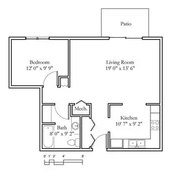Floorplan of Meadowlark Hills, Assisted Living, Nursing Home, Independent Living, CCRC, Manhattan, KS 2