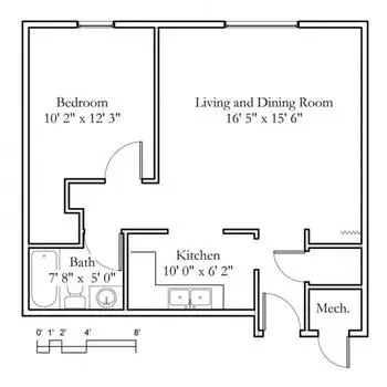 Floorplan of Meadowlark Hills, Assisted Living, Nursing Home, Independent Living, CCRC, Manhattan, KS 3