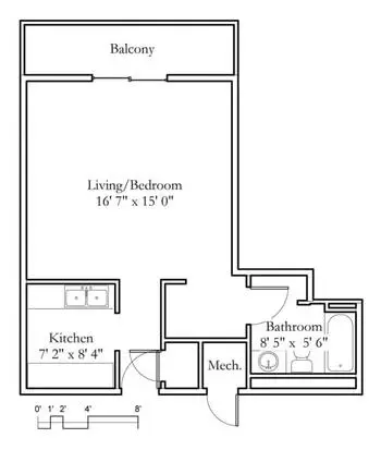 Floorplan of Meadowlark Hills, Assisted Living, Nursing Home, Independent Living, CCRC, Manhattan, KS 8