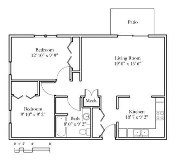Floorplan of Meadowlark Hills, Assisted Living, Nursing Home, Independent Living, CCRC, Manhattan, KS 9