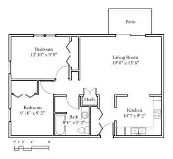 Floorplan of Meadowlark Hills, Assisted Living, Nursing Home, Independent Living, CCRC, Manhattan, KS 10