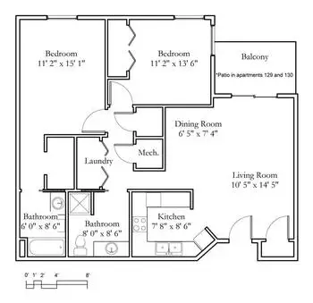 Floorplan of Meadowlark Hills, Assisted Living, Nursing Home, Independent Living, CCRC, Manhattan, KS 15