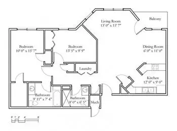 Floorplan of Meadowlark Hills, Assisted Living, Nursing Home, Independent Living, CCRC, Manhattan, KS 17