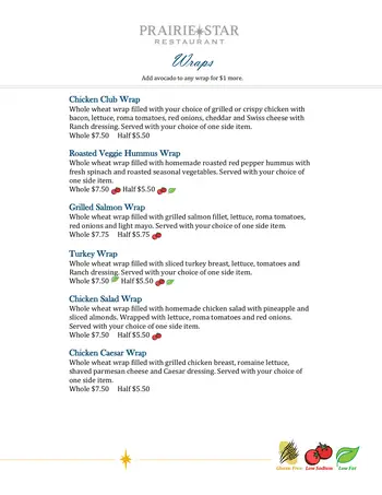 Dining menu of Meadowlark Hills, Assisted Living, Nursing Home, Independent Living, CCRC, Manhattan, KS 5