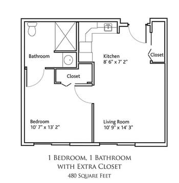 Floorplan of KMH, Assisted Living, Nursing Home, Independent Living, CCRC, Wichita, KS 1