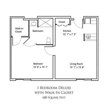 Floorplan of KMH, Assisted Living, Nursing Home, Independent Living, CCRC, Wichita, KS 3