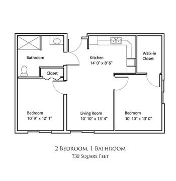 Floorplan of KMH, Assisted Living, Nursing Home, Independent Living, CCRC, Wichita, KS 4