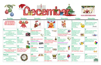 Activity Calendar of The Cedars Kansas, Assisted Living, Nursing Home, Independent Living, CCRC, Mcpherson, KS 6