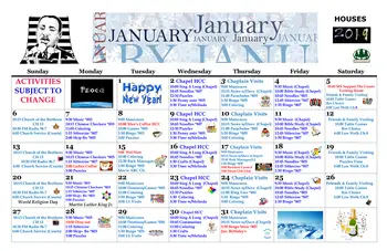Activity Calendar of The Cedars Kansas, Assisted Living, Nursing Home, Independent Living, CCRC, Mcpherson, KS 8