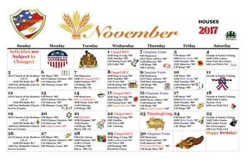Activity Calendar of The Cedars Kansas, Assisted Living, Nursing Home, Independent Living, CCRC, Mcpherson, KS 12