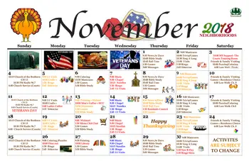 Activity Calendar of The Cedars Kansas, Assisted Living, Nursing Home, Independent Living, CCRC, Mcpherson, KS 13