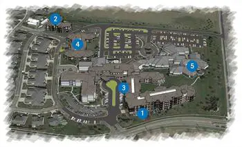 Campus Map of Village Shalom, Assisted Living, Nursing Home, Independent Living, CCRC, Overland Park, KS 1