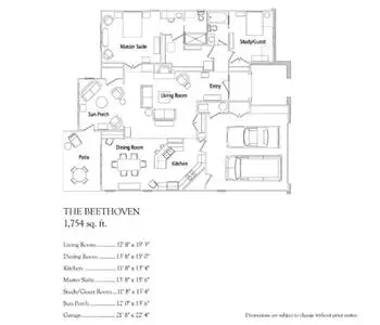 Floorplan of Village Shalom, Assisted Living, Nursing Home, Independent Living, CCRC, Overland Park, KS 9