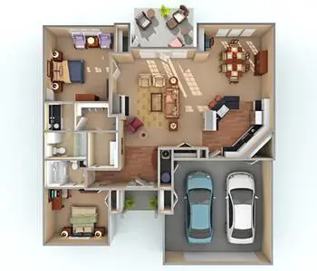 Floorplan of Village Shalom, Assisted Living, Nursing Home, Independent Living, CCRC, Overland Park, KS 14