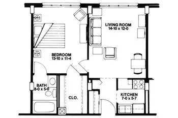 Floorplan of Treyton Oak Towers, Assisted Living, Nursing Home, Independent Living, CCRC, Louisville, KY 1
