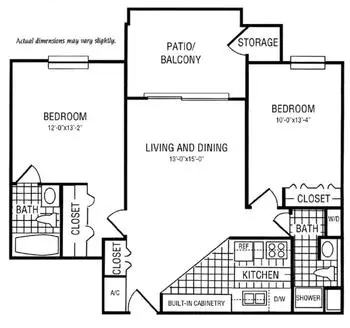 Floorplan of St. James Place, Assisted Living, Nursing Home, Independent Living, CCRC, Baton Rouge, LA 7