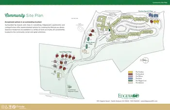 Campus Map of Edgewood, Assisted Living, Nursing Home, Independent Living, CCRC, North Andover, MA 1