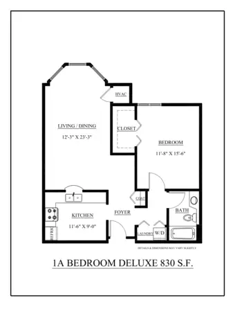 Floorplan of Edgewood, Assisted Living, Nursing Home, Independent Living, CCRC, North Andover, MA 4