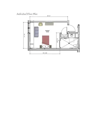 Floorplan of Edgewood, Assisted Living, Nursing Home, Independent Living, CCRC, North Andover, MA 11