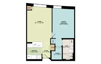 Floorplan of North Hill, Assisted Living, Nursing Home, Independent Living, CCRC, Needham, MA 5