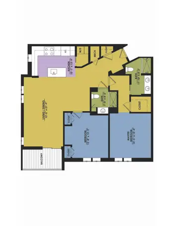 Floorplan of North Hill, Assisted Living, Nursing Home, Independent Living, CCRC, Needham, MA 9