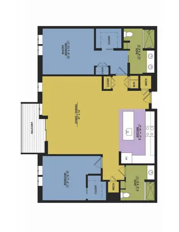 Floorplan of North Hill, Assisted Living, Nursing Home, Independent Living, CCRC, Needham, MA 11