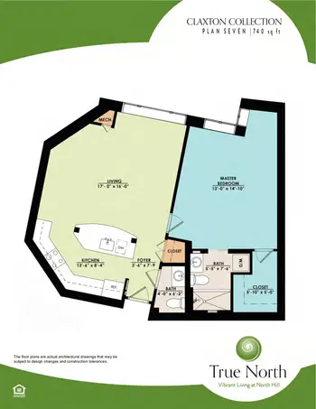 Floorplan of North Hill, Assisted Living, Nursing Home, Independent Living, CCRC, Needham, MA 16