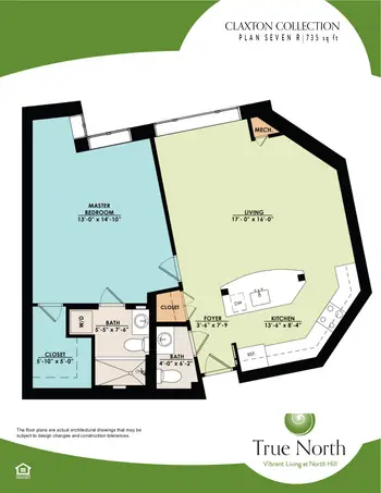 Floorplan of North Hill, Assisted Living, Nursing Home, Independent Living, CCRC, Needham, MA 17
