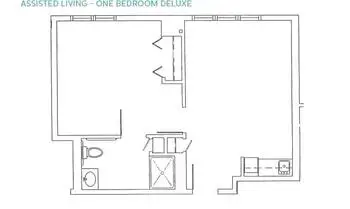 Floorplan of Glenmeadow, Assisted Living, Nursing Home, Independent Living, CCRC, Longmeadow, MA 4