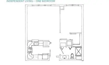 Floorplan of Glenmeadow, Assisted Living, Nursing Home, Independent Living, CCRC, Longmeadow, MA 10