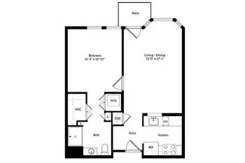 Floorplan of The Overlook, Assisted Living, Nursing Home, Independent Living, CCRC, Charlton, MA 1